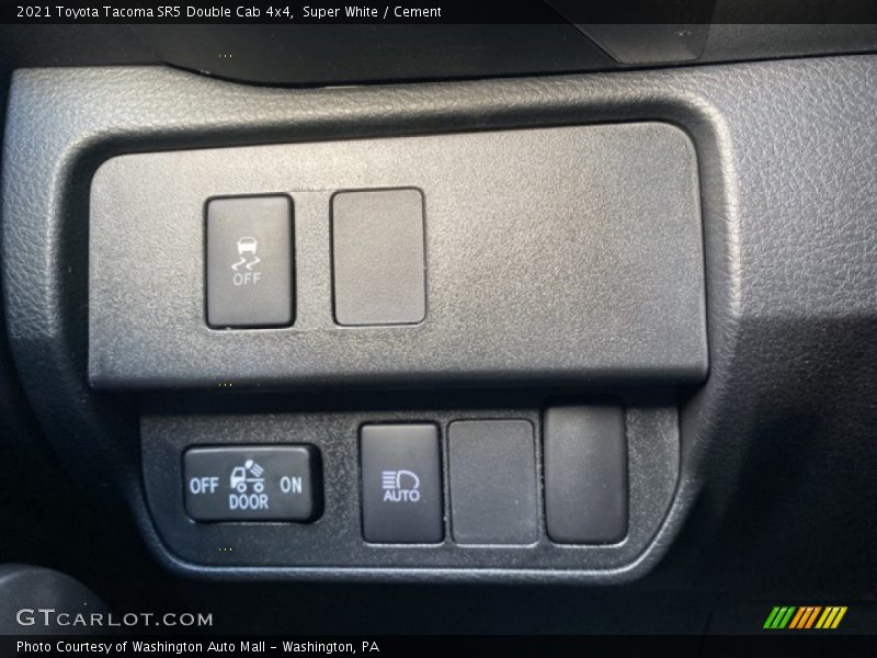 Super White / Cement 2021 Toyota Tacoma SR5 Double Cab 4x4