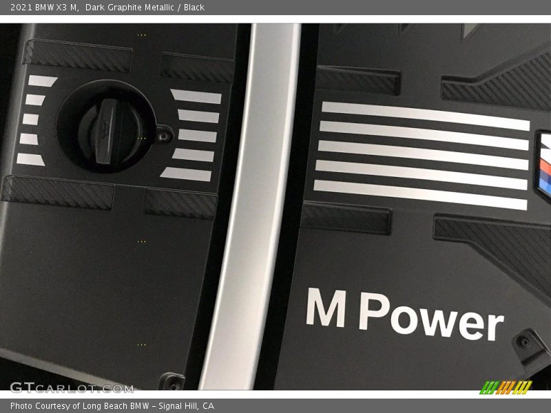 Dark Graphite Metallic / Black 2021 BMW X3 M
