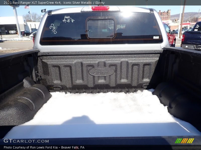 Iconic Silver Metallic / Ebony 2021 Ford Ranger XLT SuperCrew 4x4