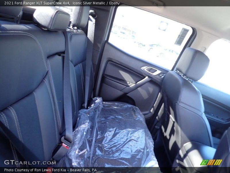 Iconic Silver Metallic / Ebony 2021 Ford Ranger XLT SuperCrew 4x4