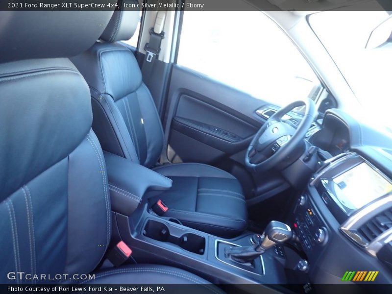 Iconic Silver Metallic / Ebony 2021 Ford Ranger XLT SuperCrew 4x4
