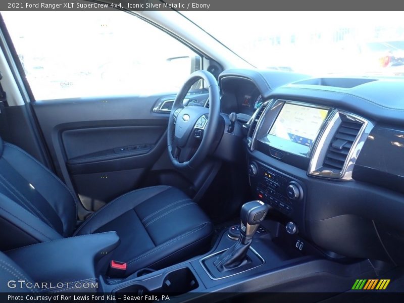 Iconic Silver Metallic / Ebony 2021 Ford Ranger XLT SuperCrew 4x4
