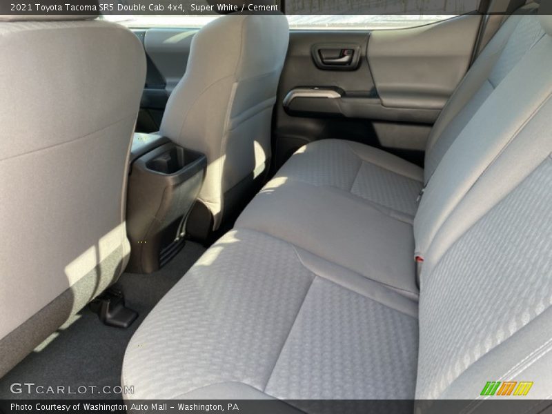 Super White / Cement 2021 Toyota Tacoma SR5 Double Cab 4x4