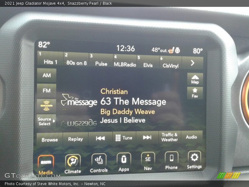 Snazzberry Pearl / Black 2021 Jeep Gladiator Mojave 4x4