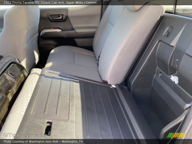 Super White / Cement 2021 Toyota Tacoma SR5 Double Cab 4x4