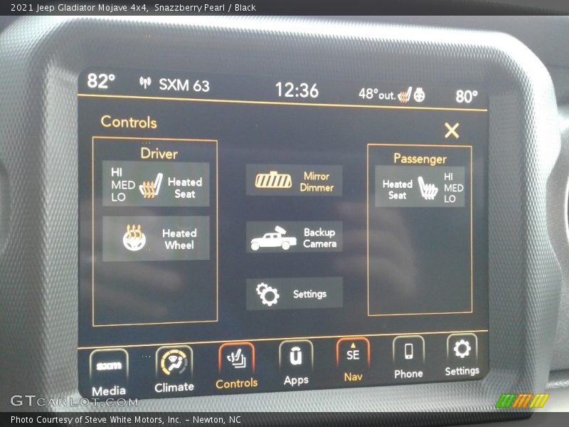 Snazzberry Pearl / Black 2021 Jeep Gladiator Mojave 4x4