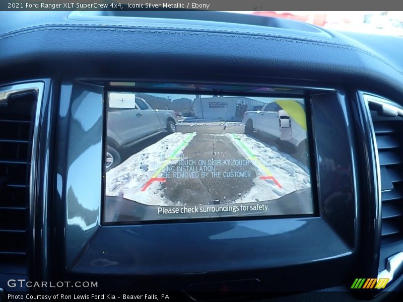 Iconic Silver Metallic / Ebony 2021 Ford Ranger XLT SuperCrew 4x4