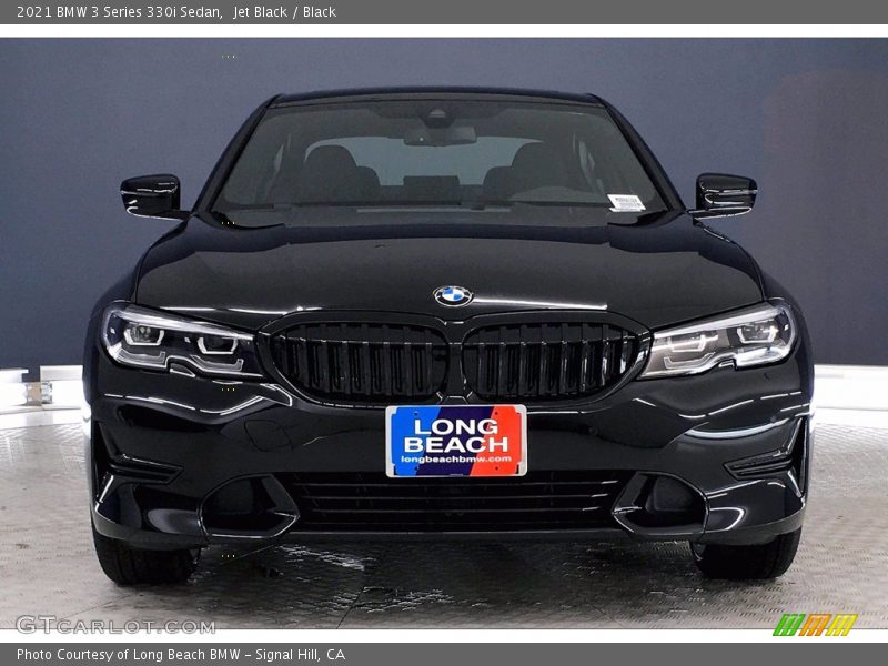 Jet Black / Black 2021 BMW 3 Series 330i Sedan