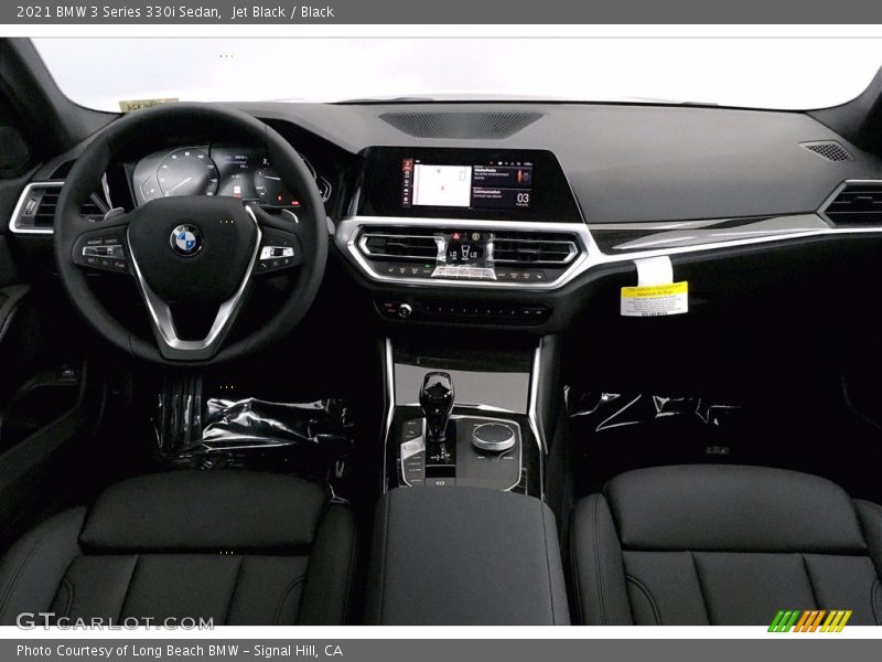 Jet Black / Black 2021 BMW 3 Series 330i Sedan