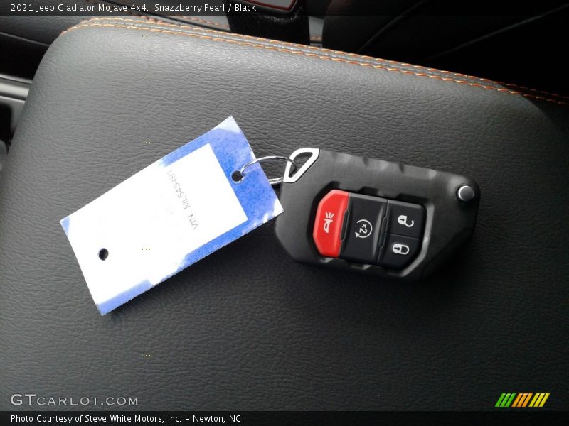 Snazzberry Pearl / Black 2021 Jeep Gladiator Mojave 4x4