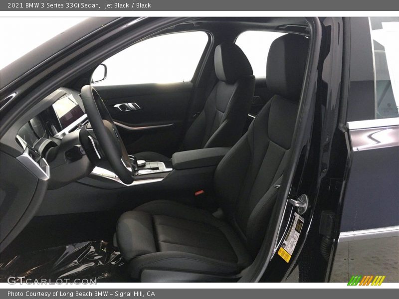 Jet Black / Black 2021 BMW 3 Series 330i Sedan