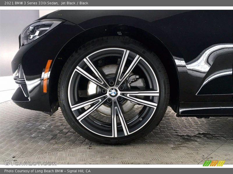 Jet Black / Black 2021 BMW 3 Series 330i Sedan