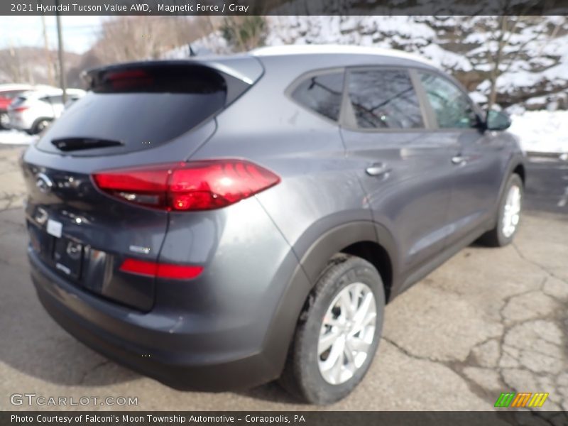 Magnetic Force / Gray 2021 Hyundai Tucson Value AWD