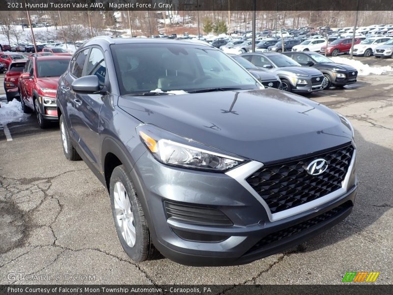 Magnetic Force / Gray 2021 Hyundai Tucson Value AWD