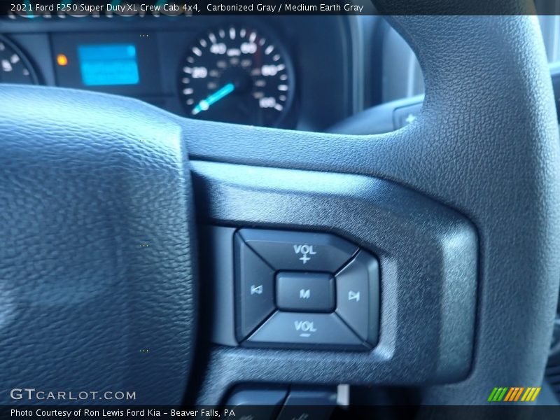 Carbonized Gray / Medium Earth Gray 2021 Ford F250 Super Duty XL Crew Cab 4x4