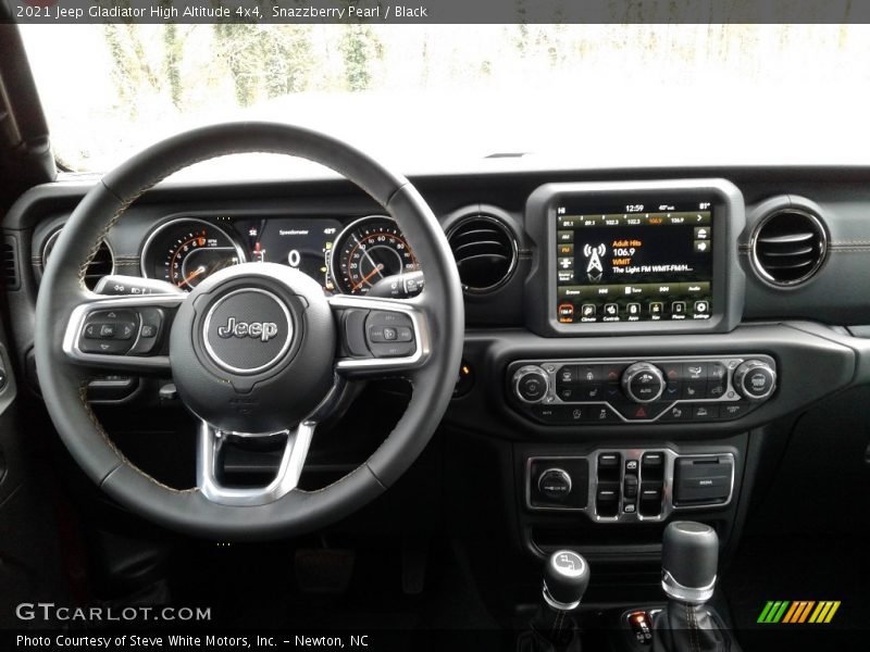 Snazzberry Pearl / Black 2021 Jeep Gladiator High Altitude 4x4