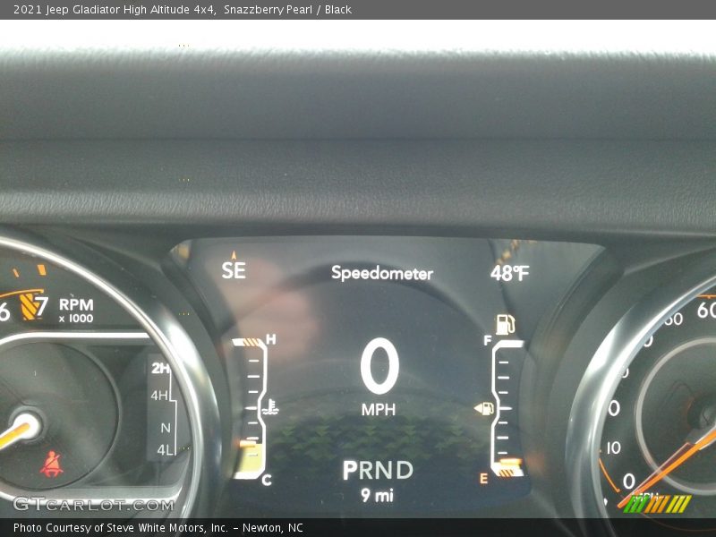 Snazzberry Pearl / Black 2021 Jeep Gladiator High Altitude 4x4