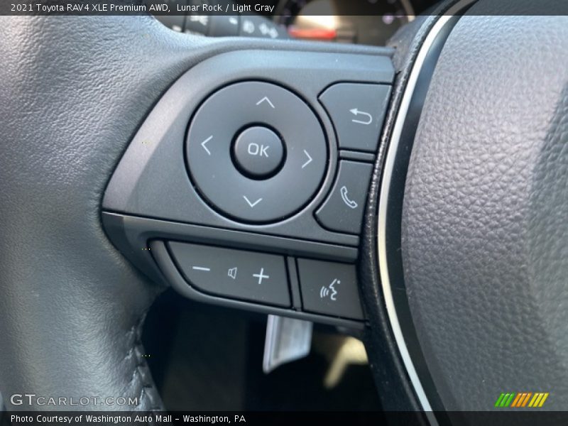 Lunar Rock / Light Gray 2021 Toyota RAV4 XLE Premium AWD