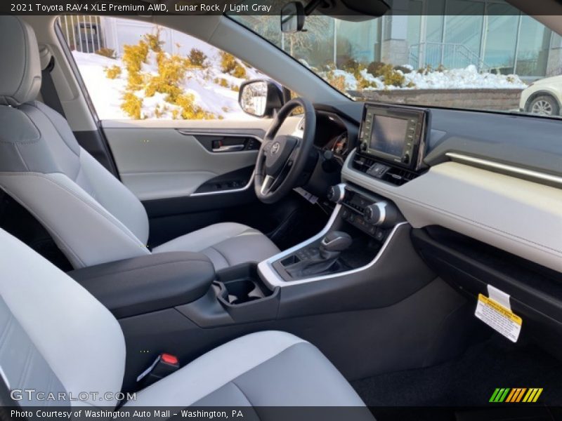 Lunar Rock / Light Gray 2021 Toyota RAV4 XLE Premium AWD
