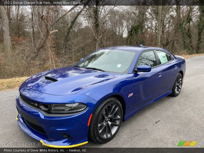 Indigo Blue / Black 2021 Dodge Charger Scat Pack