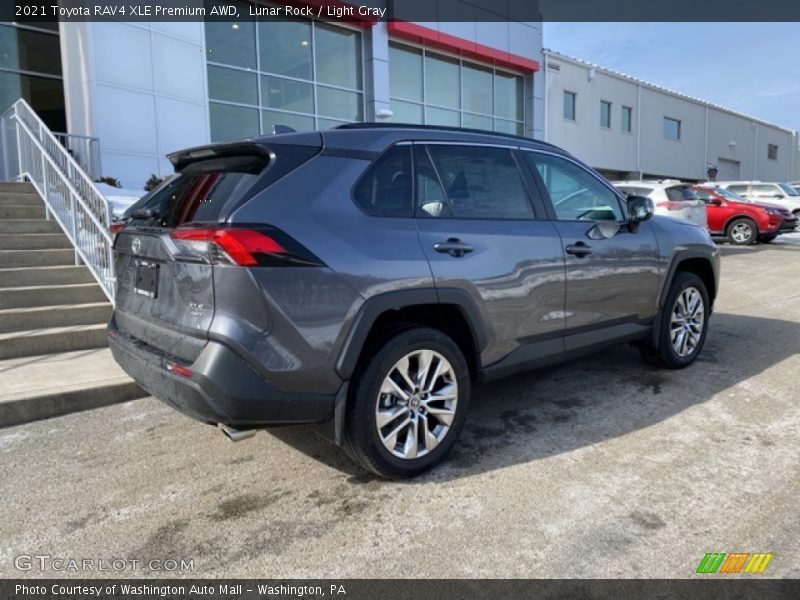 Lunar Rock / Light Gray 2021 Toyota RAV4 XLE Premium AWD