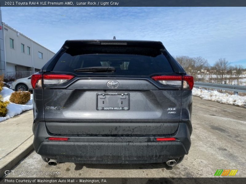 Lunar Rock / Light Gray 2021 Toyota RAV4 XLE Premium AWD