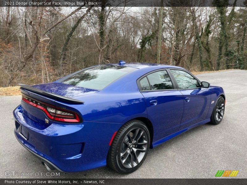 Indigo Blue / Black 2021 Dodge Charger Scat Pack