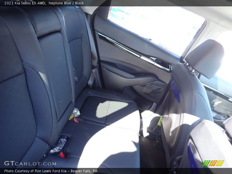 Neptune Blue / Black 2021 Kia Seltos EX AWD