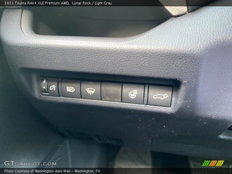 Lunar Rock / Light Gray 2021 Toyota RAV4 XLE Premium AWD