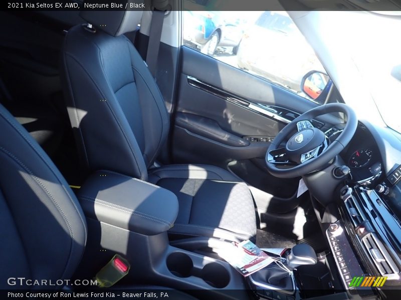 Neptune Blue / Black 2021 Kia Seltos EX AWD