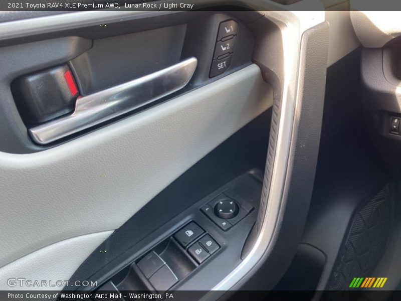 Lunar Rock / Light Gray 2021 Toyota RAV4 XLE Premium AWD