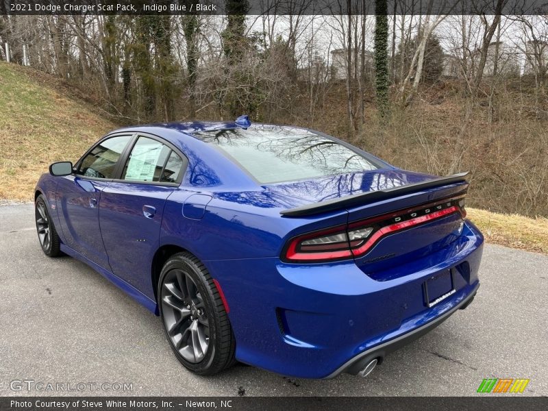 Indigo Blue / Black 2021 Dodge Charger Scat Pack
