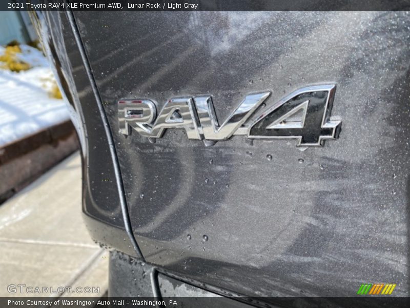Lunar Rock / Light Gray 2021 Toyota RAV4 XLE Premium AWD