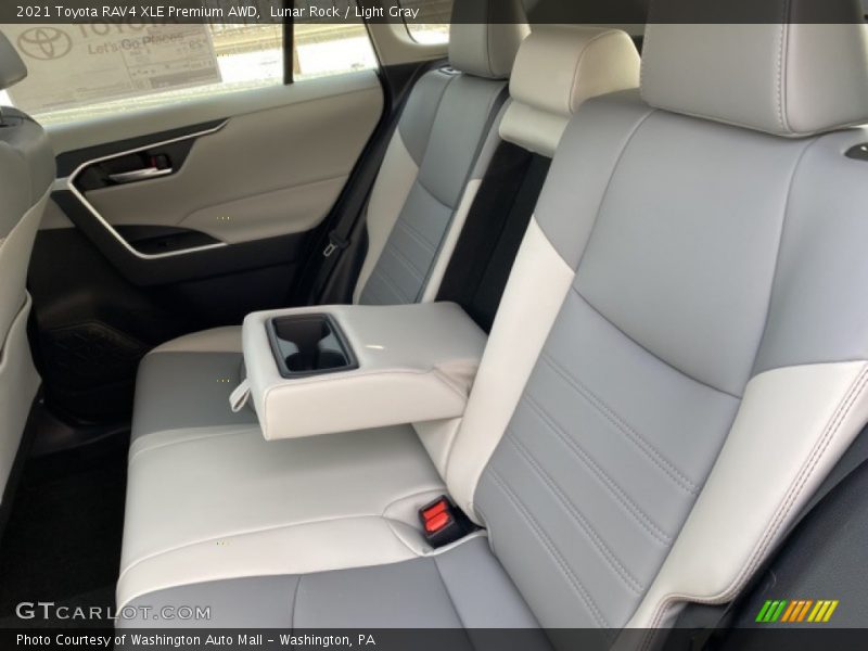 Lunar Rock / Light Gray 2021 Toyota RAV4 XLE Premium AWD