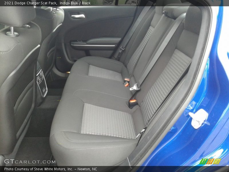 Rear Seat of 2021 Charger Scat Pack