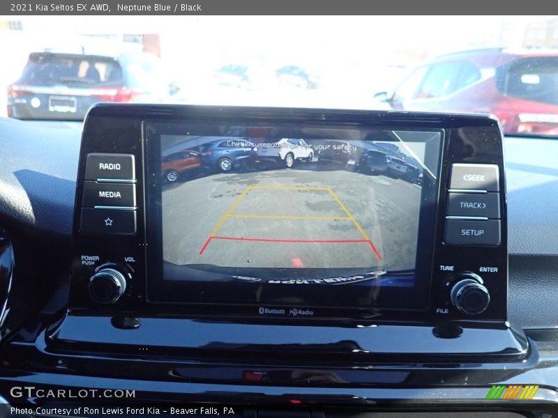 Neptune Blue / Black 2021 Kia Seltos EX AWD