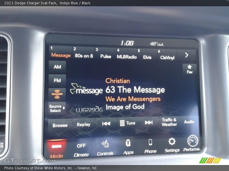 Indigo Blue / Black 2021 Dodge Charger Scat Pack