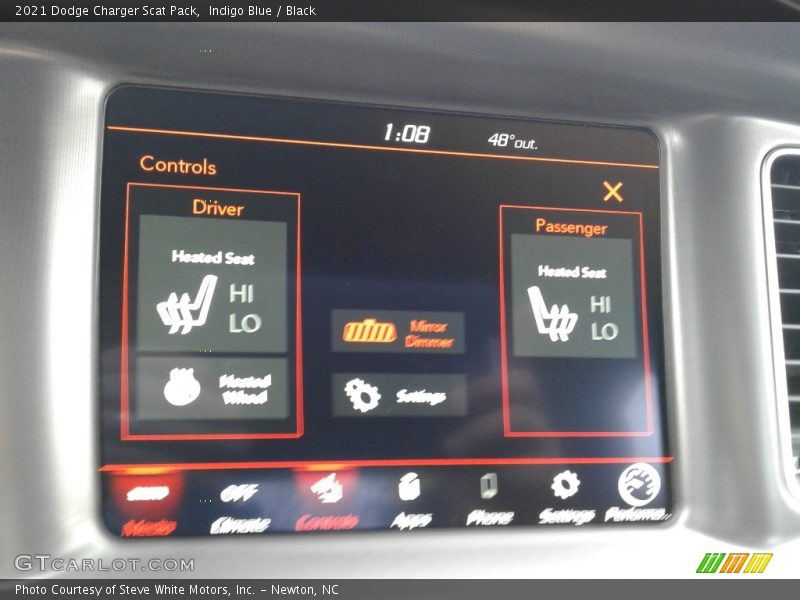 Indigo Blue / Black 2021 Dodge Charger Scat Pack