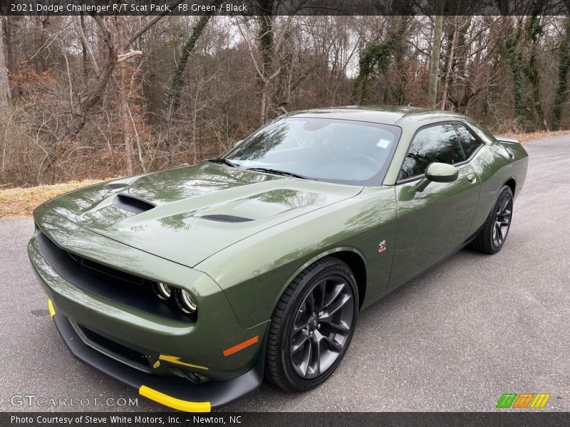 F8 Green / Black 2021 Dodge Challenger R/T Scat Pack