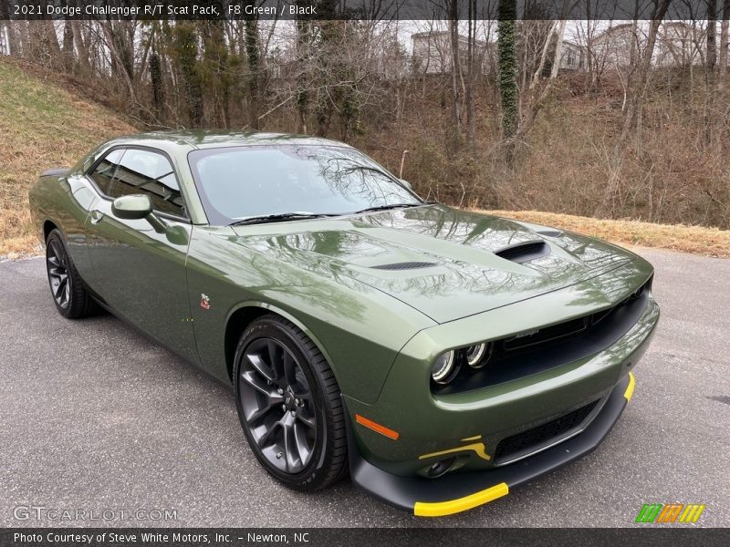 Front 3/4 View of 2021 Challenger R/T Scat Pack