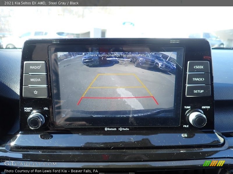 Steel Gray / Black 2021 Kia Seltos EX AWD