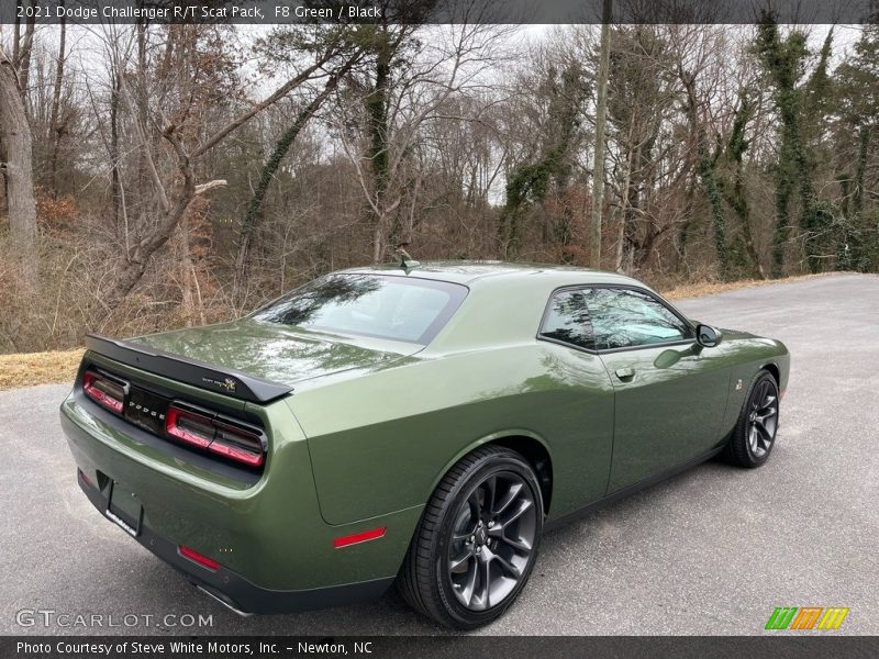 F8 Green / Black 2021 Dodge Challenger R/T Scat Pack