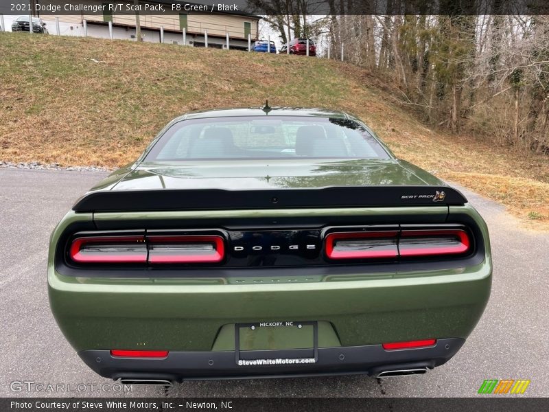 F8 Green / Black 2021 Dodge Challenger R/T Scat Pack