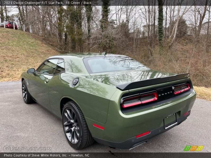 F8 Green / Black 2021 Dodge Challenger R/T Scat Pack