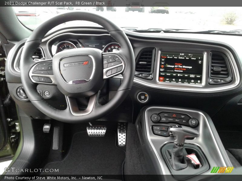 F8 Green / Black 2021 Dodge Challenger R/T Scat Pack