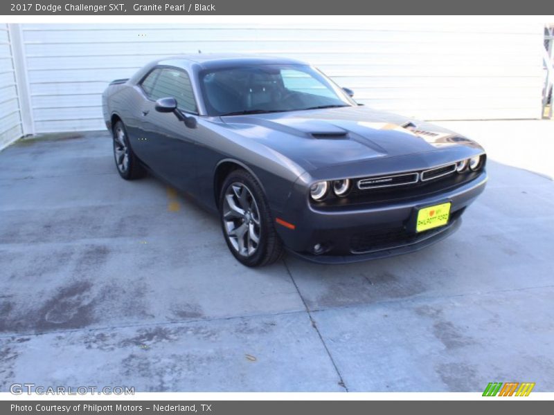 Granite Pearl / Black 2017 Dodge Challenger SXT