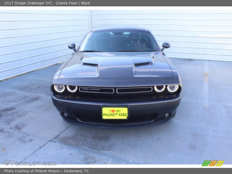 Granite Pearl / Black 2017 Dodge Challenger SXT
