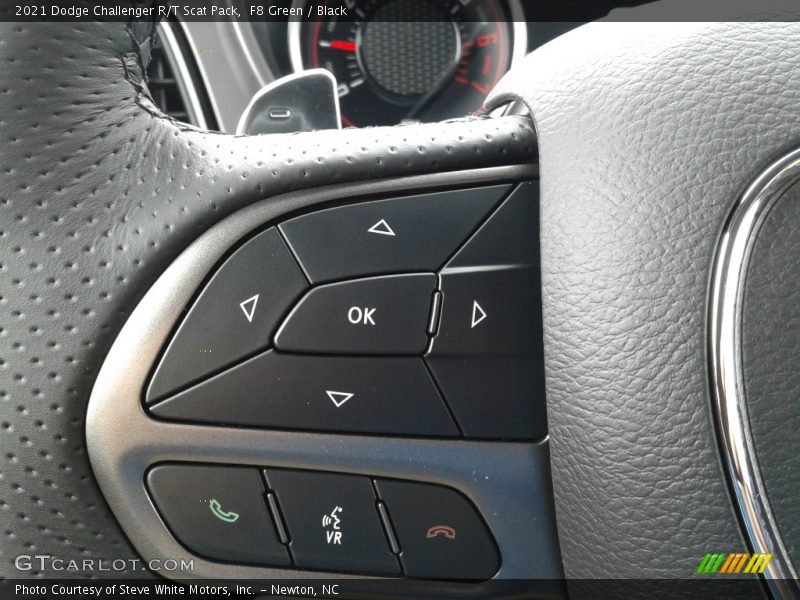 F8 Green / Black 2021 Dodge Challenger R/T Scat Pack