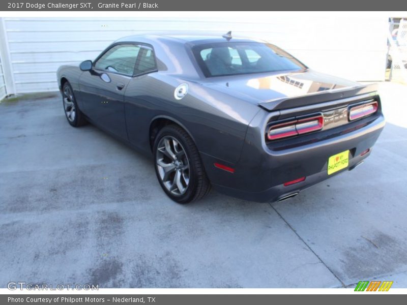 Granite Pearl / Black 2017 Dodge Challenger SXT