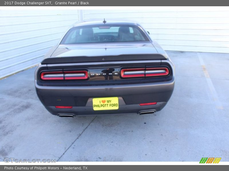 Granite Pearl / Black 2017 Dodge Challenger SXT